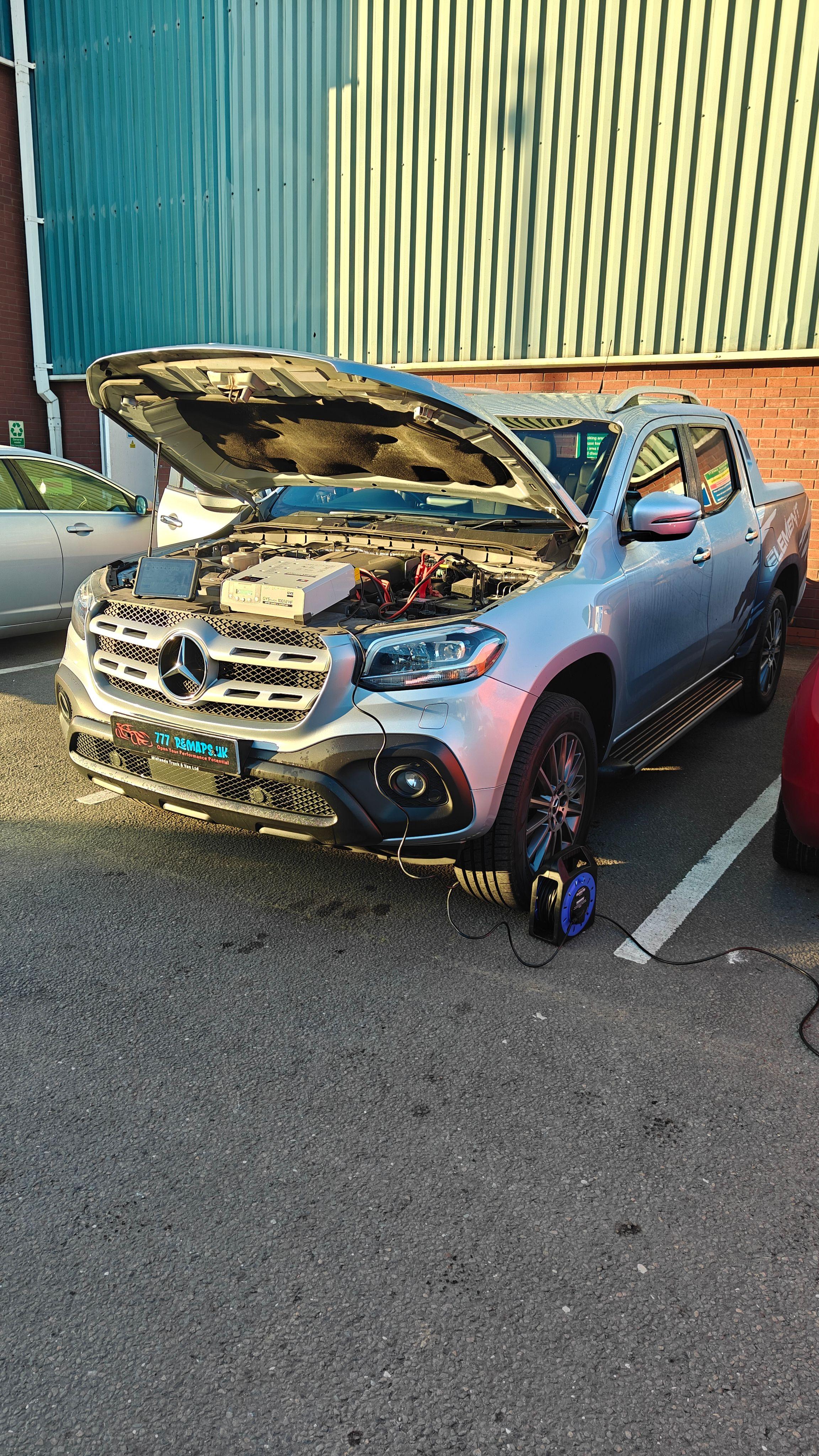 Mercedes X-Class 2.3d X250 4-Matic 2019 — Stage 1 Remap